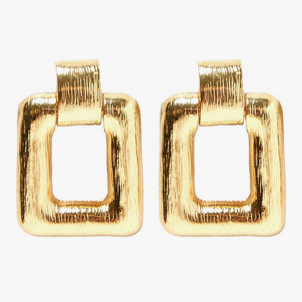 Gold Geometric Earrings